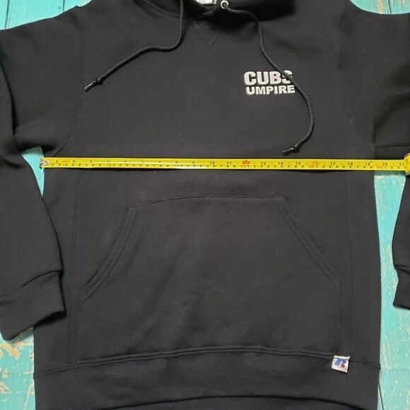 Russell Athletic Cubs Umpire Hoodie - Black - Picture 6 of 7